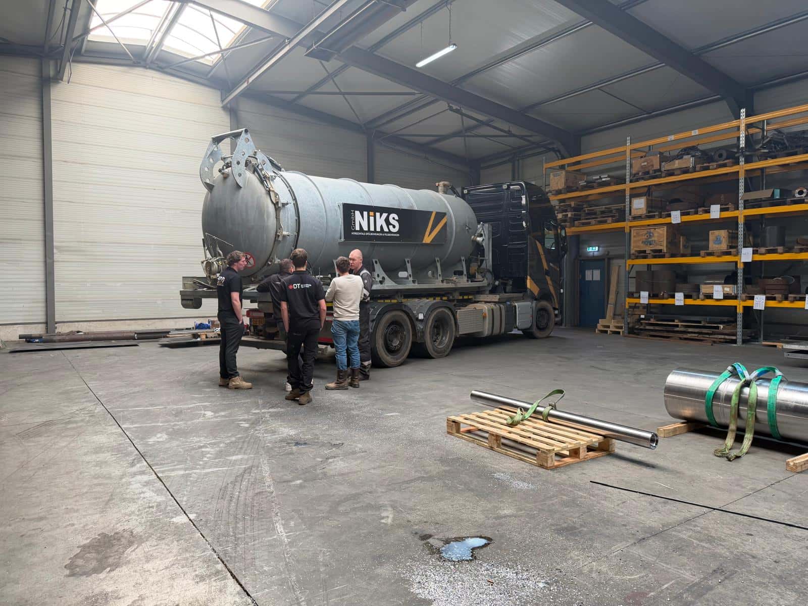 Transport of HDD equipment